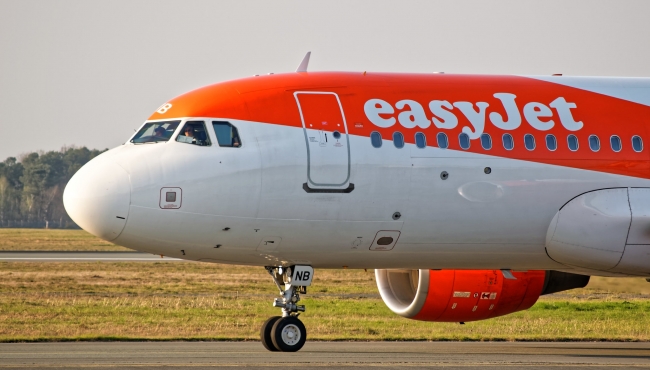 image of easy jet plane