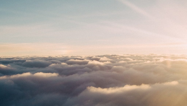Image from above the clouds